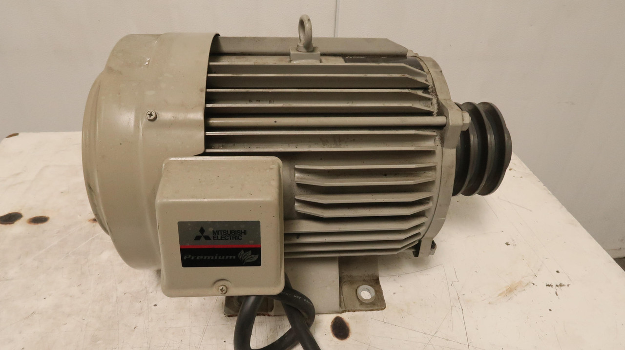 Mitsubishi JEC-2137-2000 Three Phase Induction Motor 5.5 KW 4 Pole